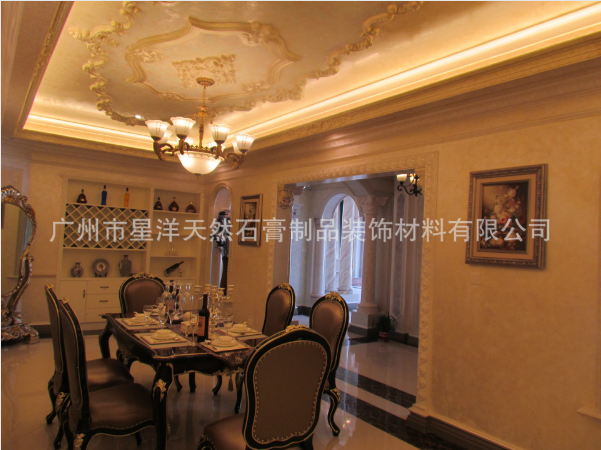 為什么那么多人選擇廣州石膏線模具吊頂？